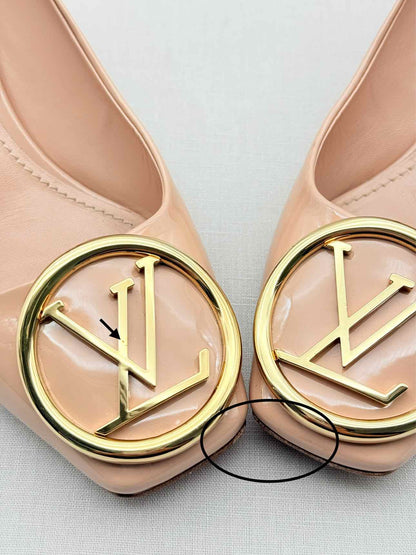 LOUIS VUITTON Madeleine Nude Size EU 35 Pumps
