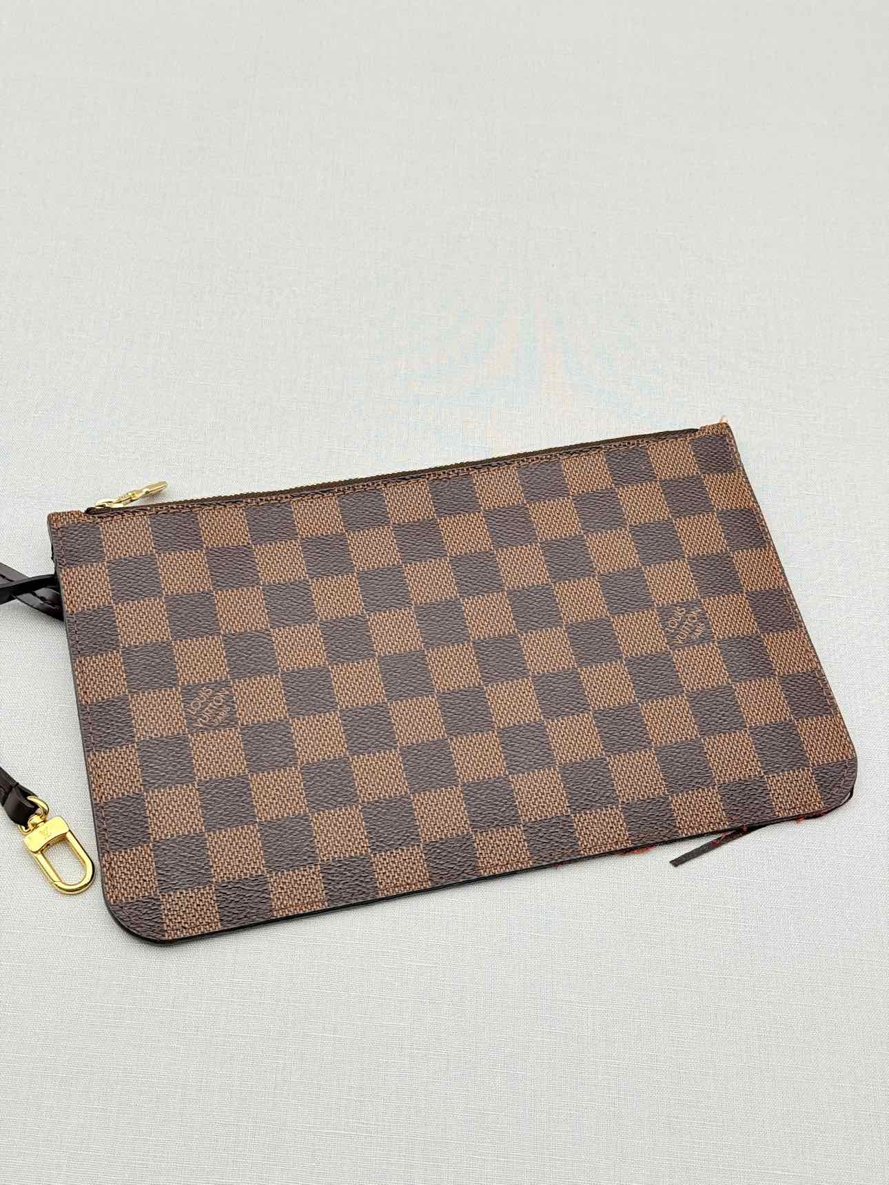 LOUIS VUITTON Neverfull Brown Damier Ebene Tote Bag