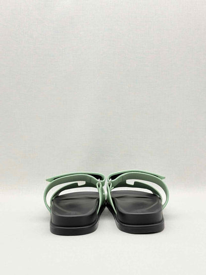 HERMES Chypre Mint Green Size EU 38 Sandals