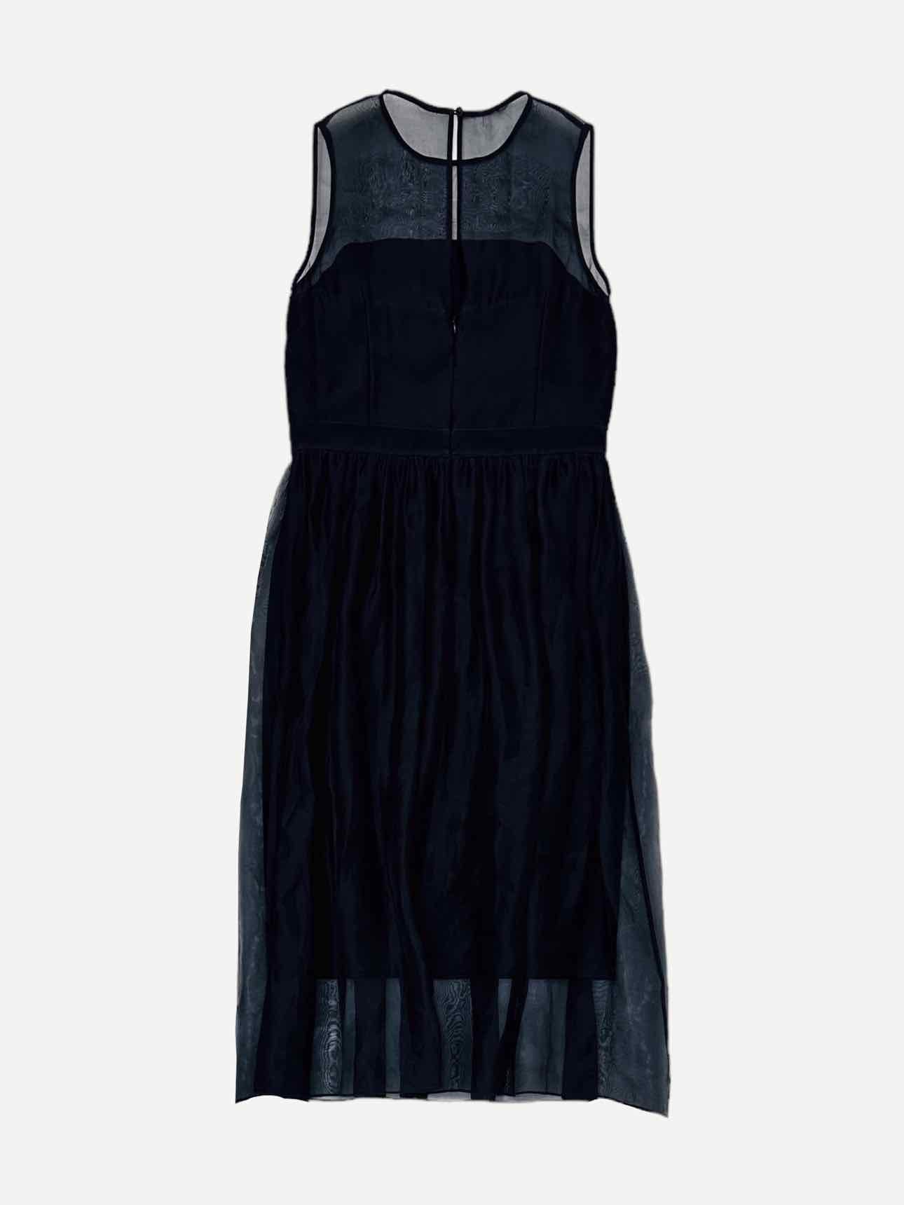 ST. JOHN Cocktail Dress Black Cocktail Dress US12