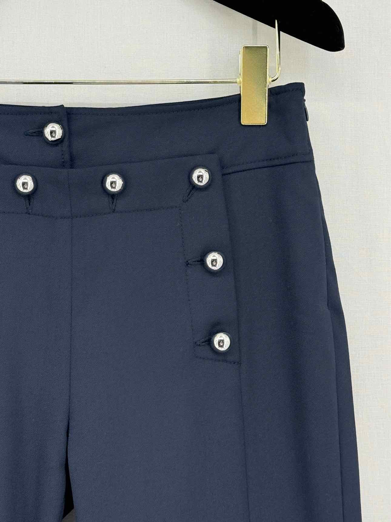 CLAUDIE PIERLOT Navy Blue Size US 4 Pants