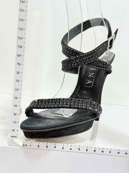 GINA Black Size EU 38 Heeled Sandals