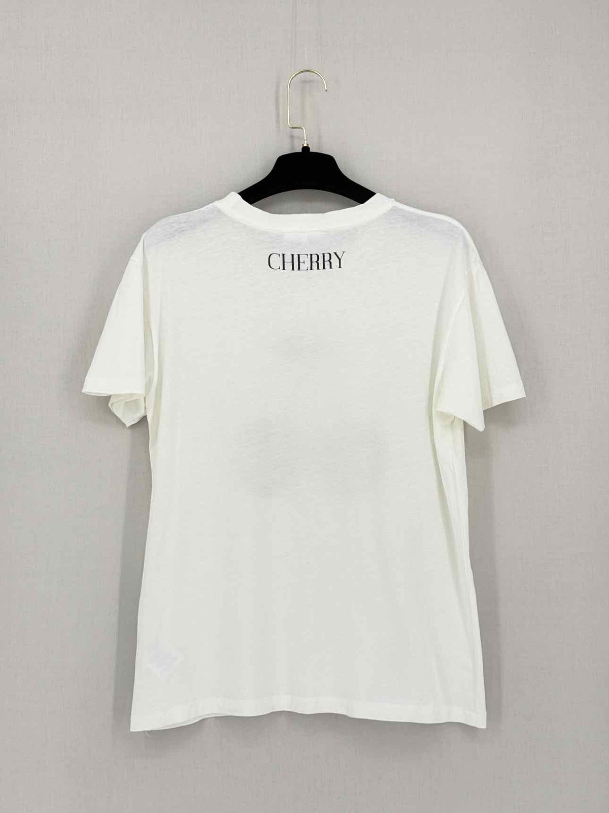 GANNI Harway Cherry White Multicolor Size Large T-shirt