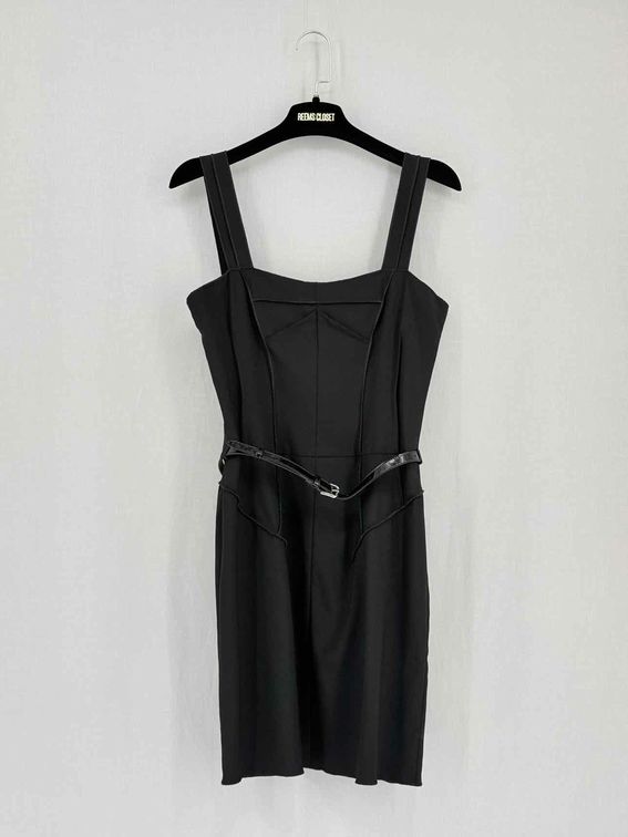 DOLCE & GABBANA Black Size US 2 Short Dress
