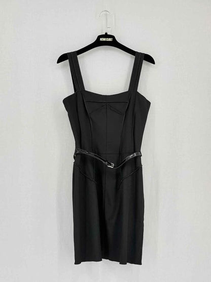DOLCE & GABBANA Black Size US 2 Short Dress