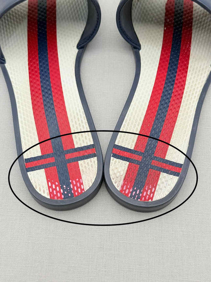 TORY BURCH Everly Blue Size EU 36 Slides