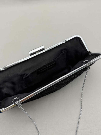 BCBG MAXAZRIA Black Clutch