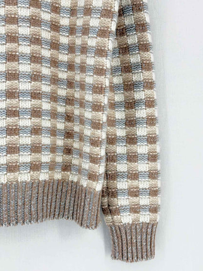 GABRIELA HEARST Brown Multicolor Size Small Sweater