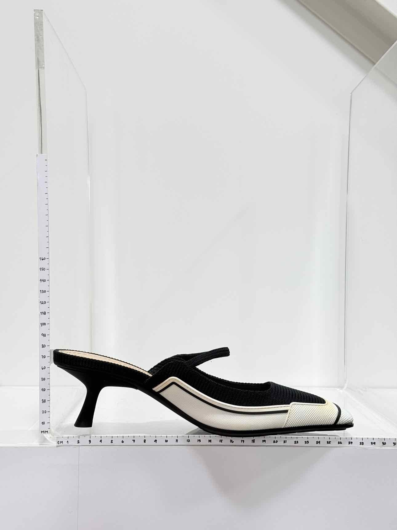 DIOR D-Motion Black & White Size EU 41 Mules