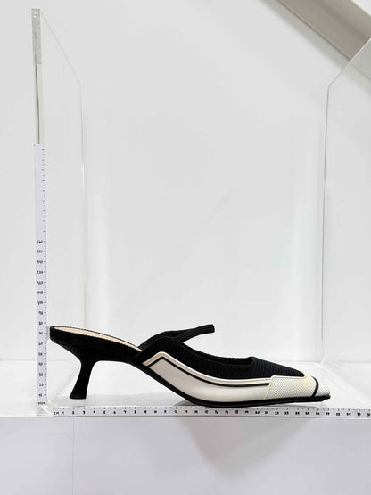 DIOR D-Motion Black & White Size EU 41 Mules
