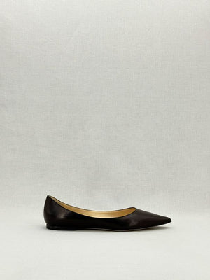 JIMMY CHOO Romy Black Size EU 38.5 Ballet Flats