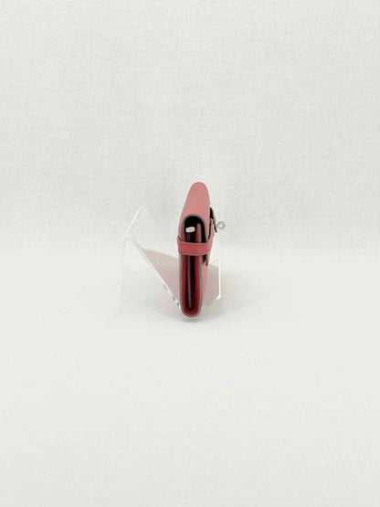 HERMES Burgundy Continental Wallet