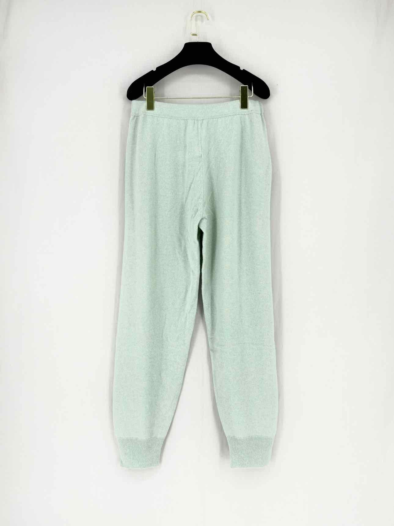 ALLUDE Mint Green Ribbed Size Medium Outfit Set