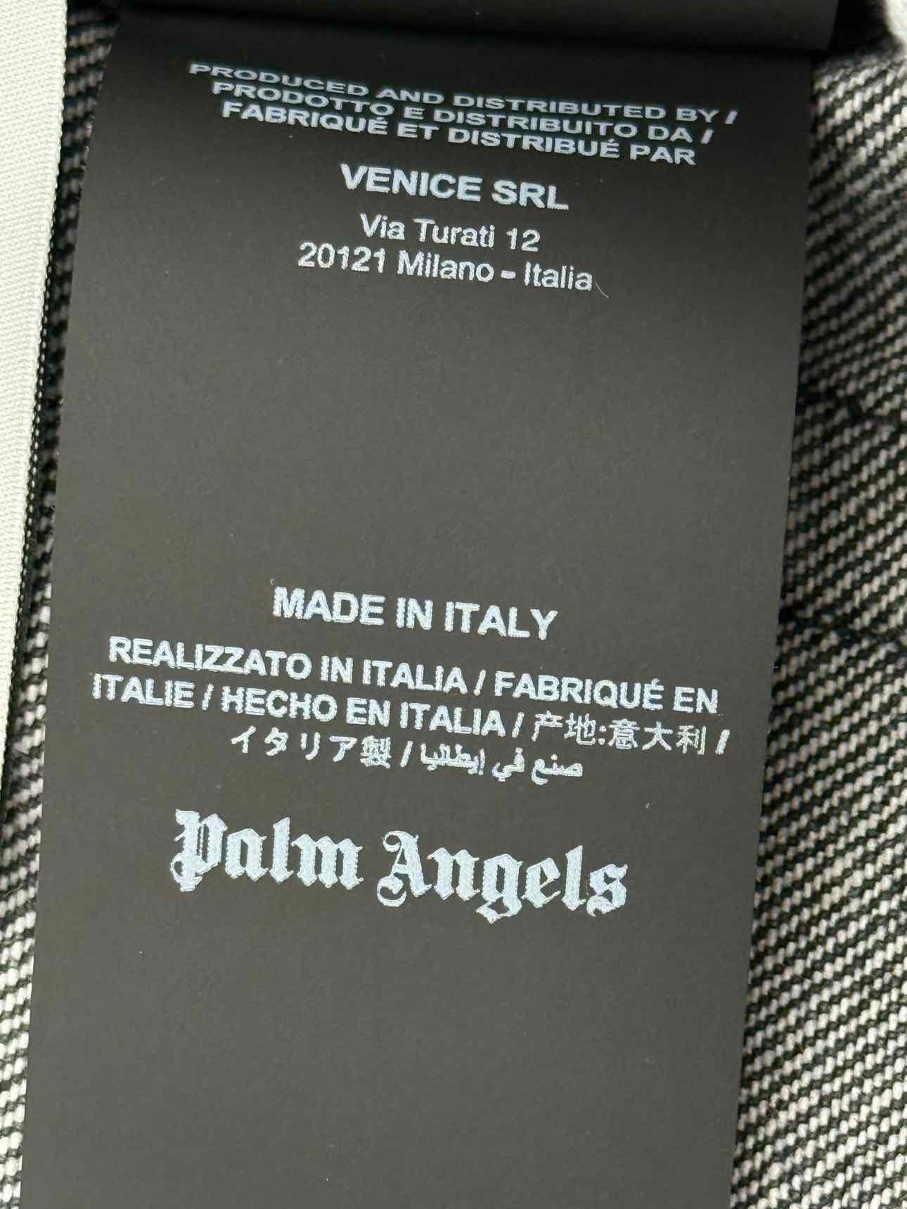 PALM ANGEL Wide Leg Black Pocket Size 26 Jeans