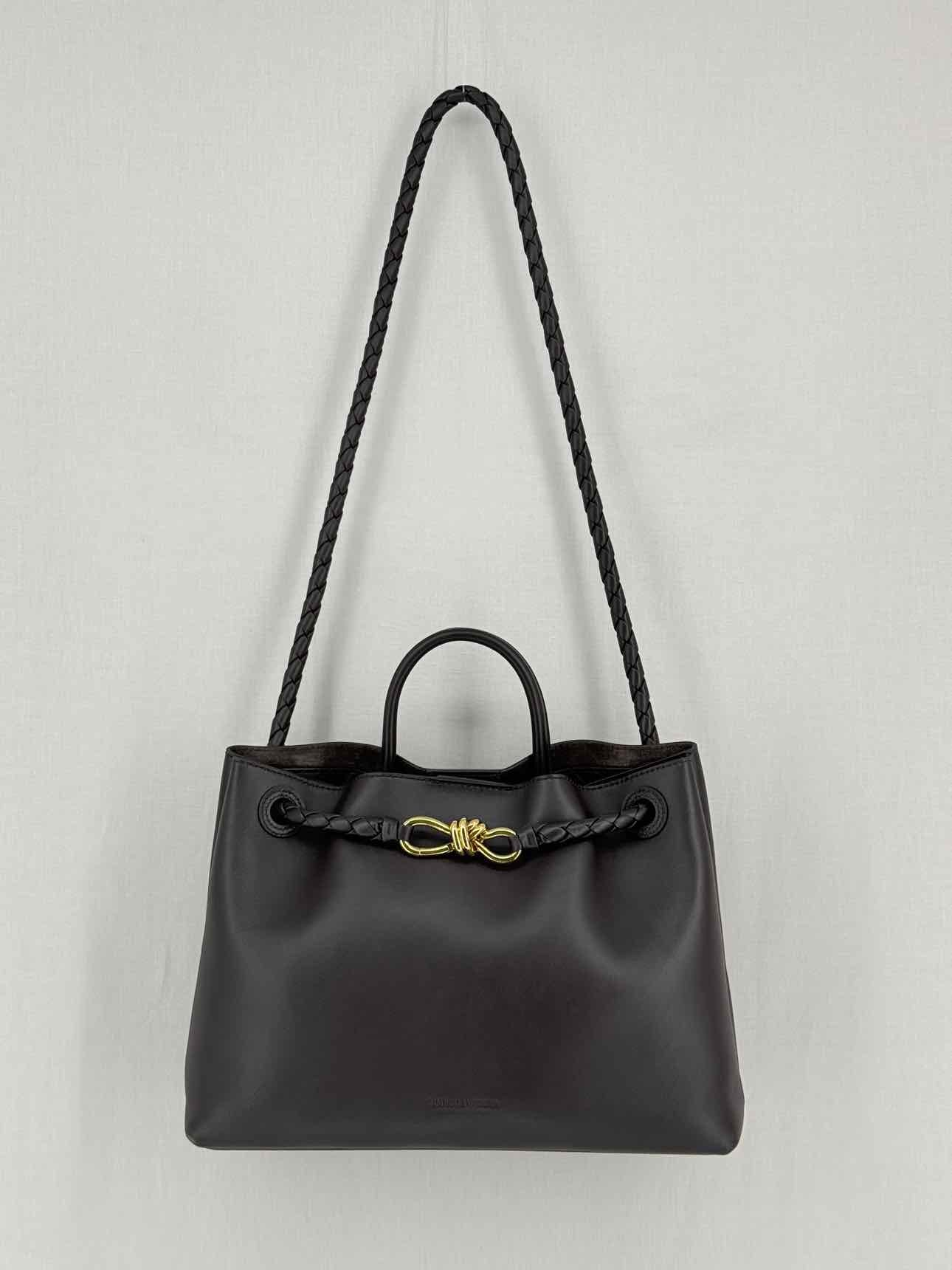 BOTTEGA VENETA Andiamo Brown Top Handle
