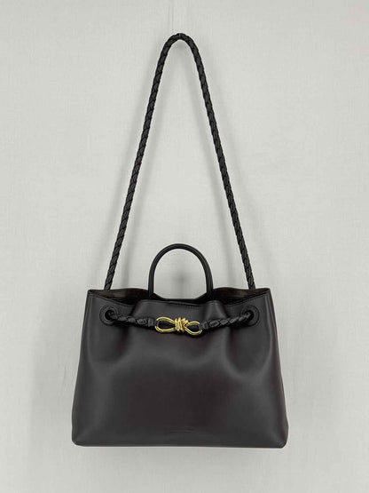 BOTTEGA VENETA Andiamo Brown Top Handle