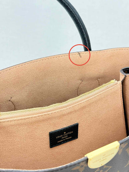 LOUIS VUITTON Flandrin Brown Monogram Tote Bag