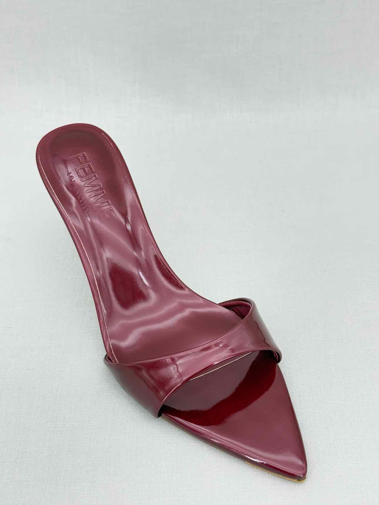 FEMME Burgundy Size EU 38 Mules