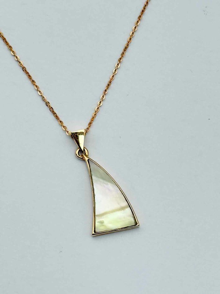 MKS Sail Away mother of pearl Necklace