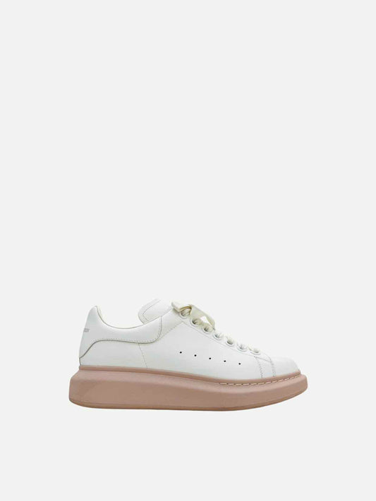 ALEXANDER MCQUEEN Chunky White w/ Pink Sneakers