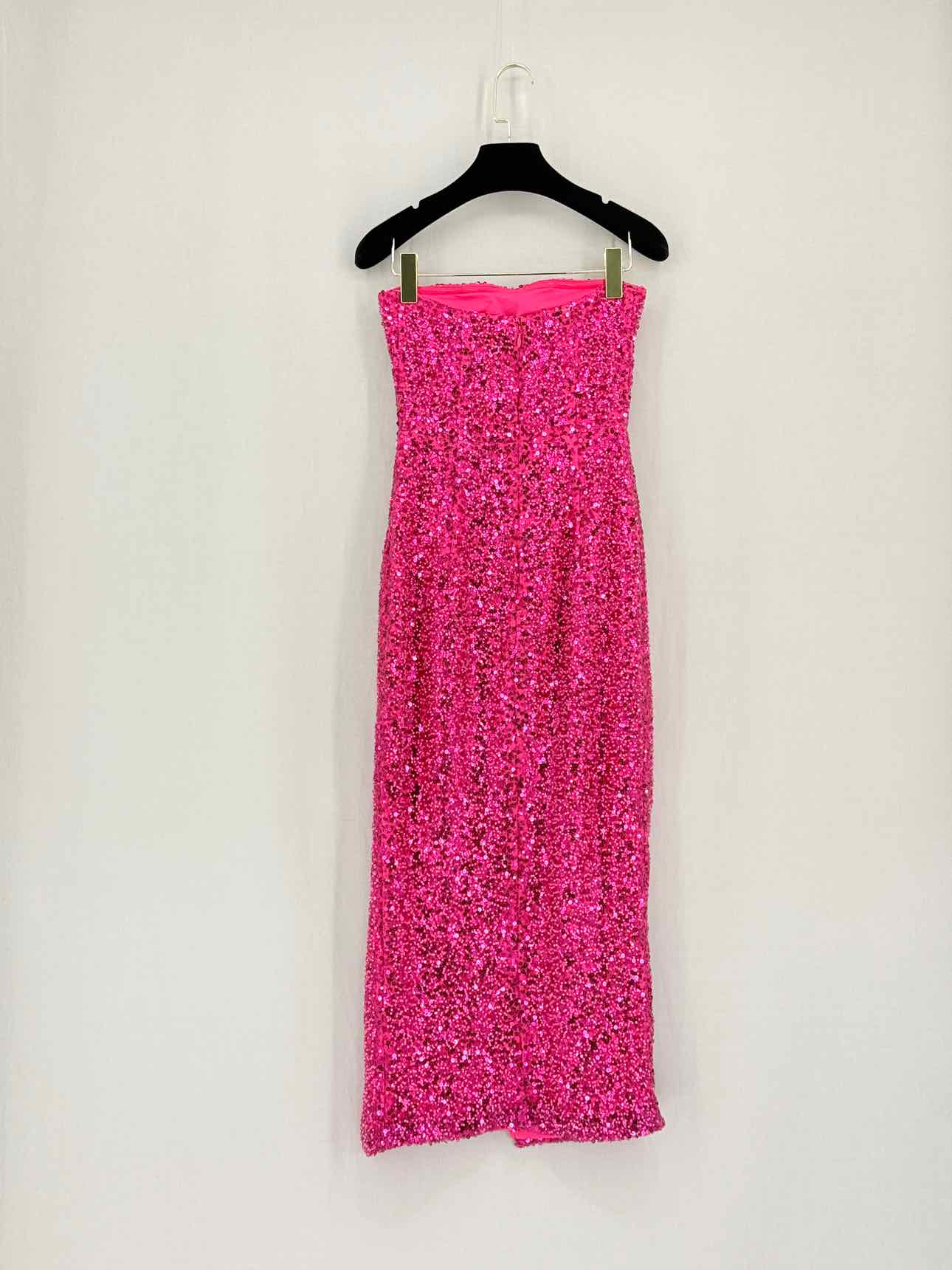 ELLE ZEITOUNE Anya Pink Size US 2 Midi Dress