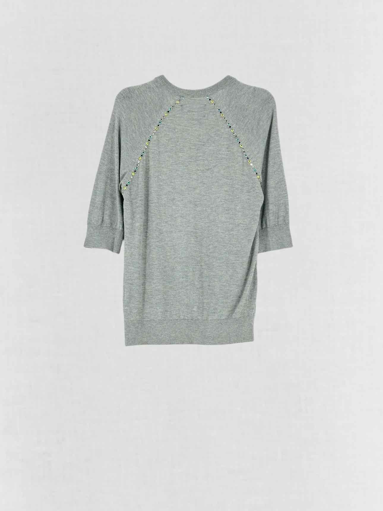 ZADIG & VOLTAIRE DELUXE Grey Size Small Sweater