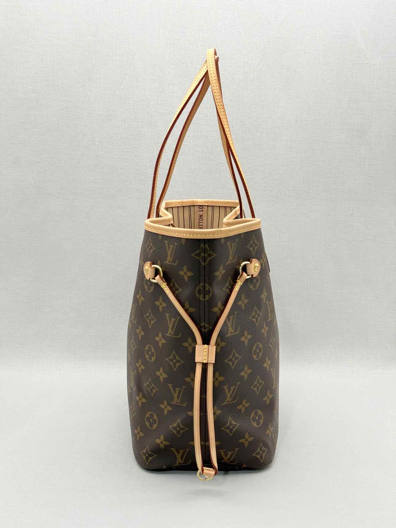 LOUIS VUITTON Neverfull Brown Monogram Tote Bag