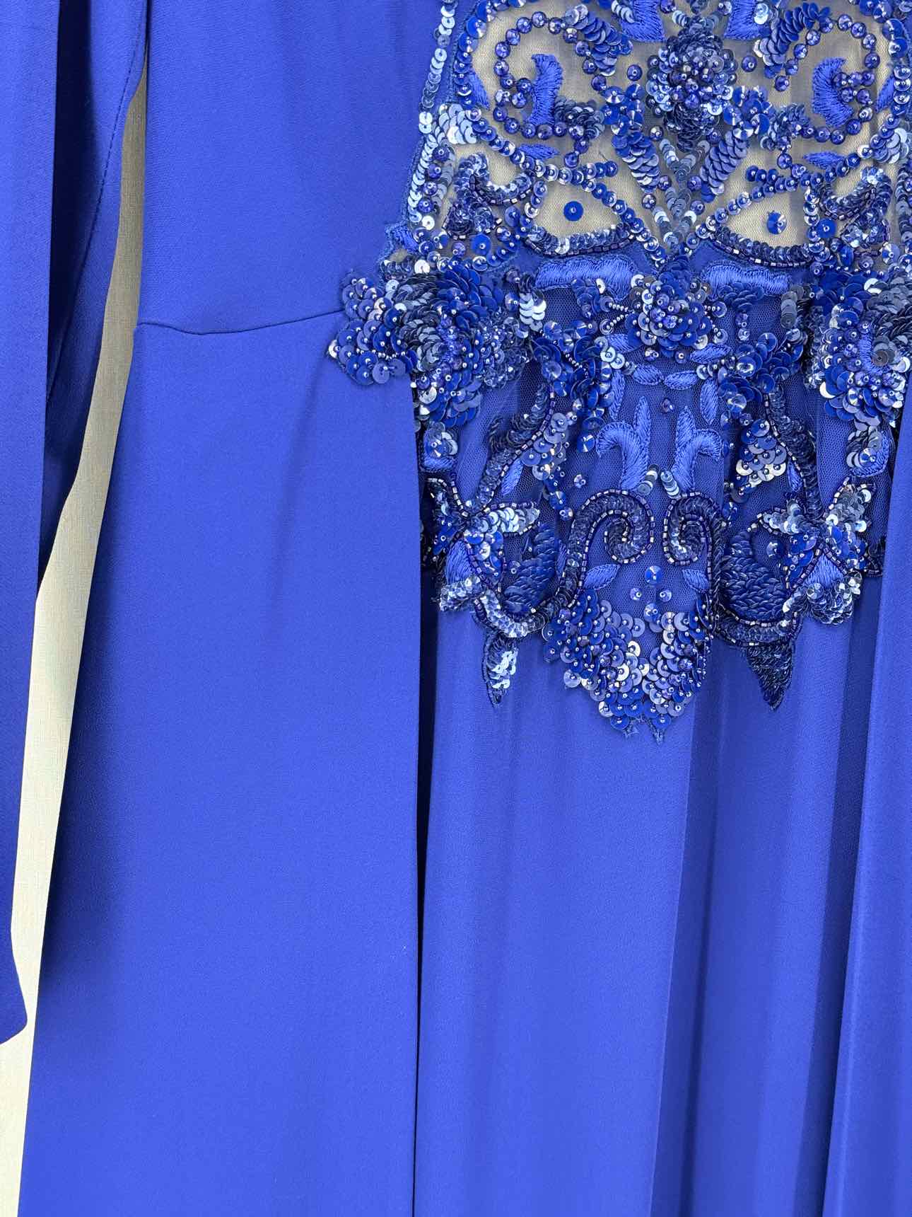 ZUHAIR MURAD Royal Blue Size US 10 Long Dress