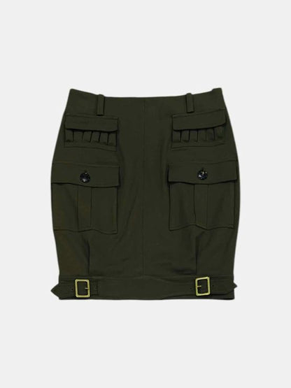 DIOR Cargo Khaki Size US 6 Mini Skirt