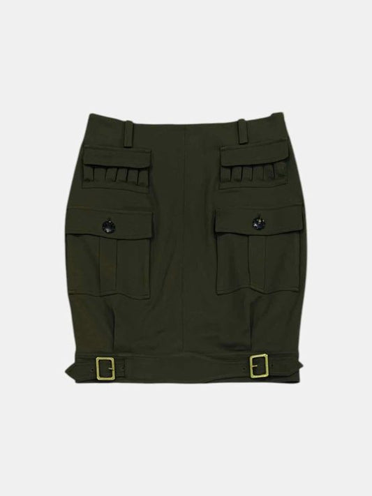 DIOR Cargo Khaki Size US 6 Mini Skirt