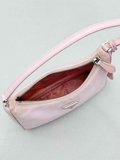 PRADA Re-Edition 2000 Pastel Pink Hobo bag