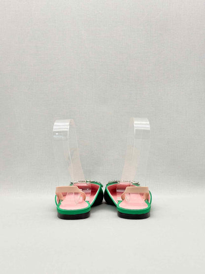 PIFERI Drizella Green Size EU 37 Mules