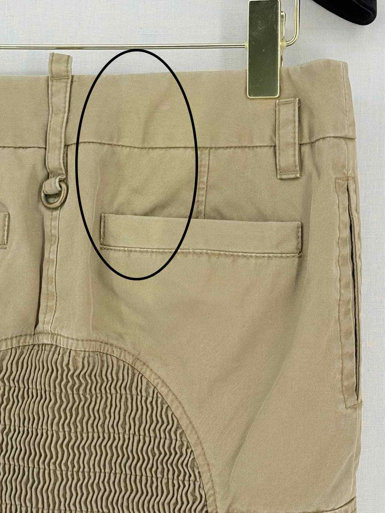 DSQUARED2 Military Khaki Size US 4 Mini Skirt