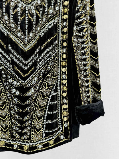 BALMAIN Black Size US 8 Top
