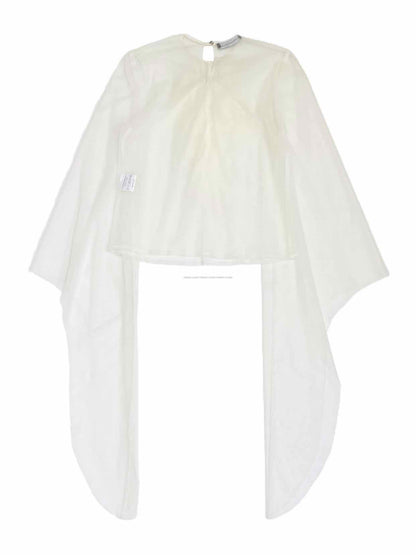 LANA MUELLER White & Blue Size Small Top & Skirt Outfit