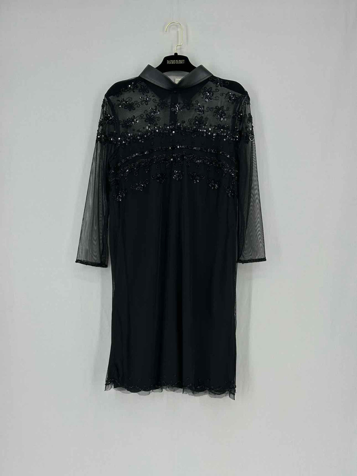 TWIN-SET Black Size Medium Short Dress