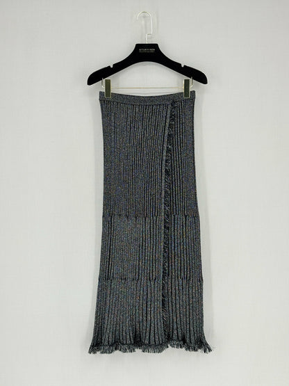 DIANE VON FURSTENBERG Black Size XSmall Midi Skirt