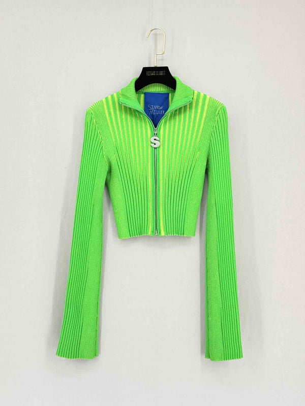 SIMON MILLER Peep Neon Green Size XSmall Jacket