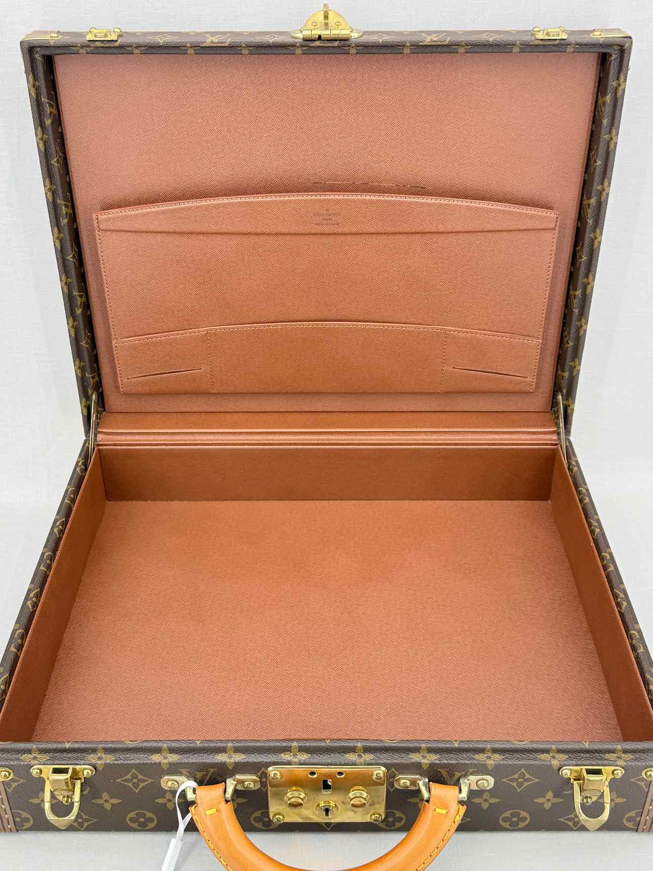 LOUIS VUITTON President Classeur Brown Briefcase