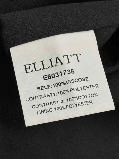 ELLIATT Black Size Medium Short Dress
