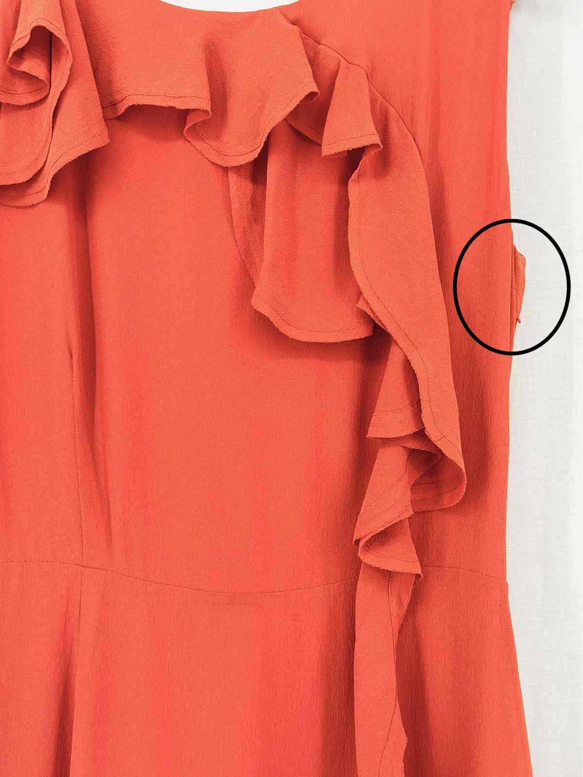FENDI Rusty Orange Size US 8 Long Dress