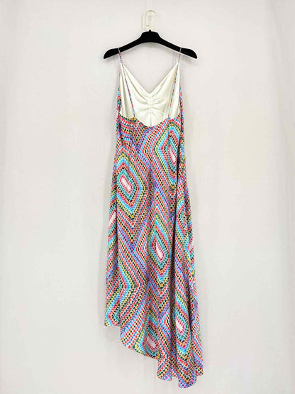 ALL SAINTS Multicolor Printed Size US 12 Long Dress