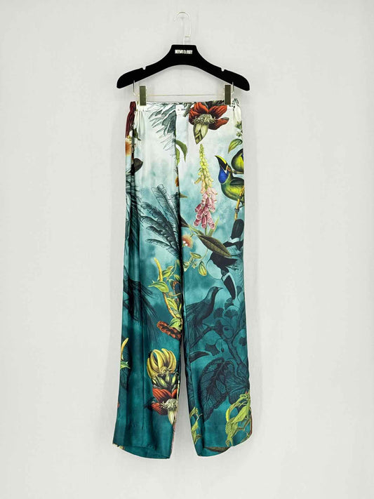 FOR RESTLESS SLEEPERS Blue Multicolor Size XSmall Pants