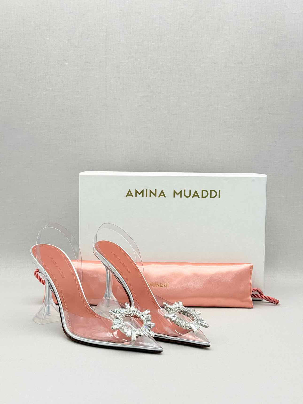 AMINA MUADDI Begum Transparent Size EU 38 Pumps