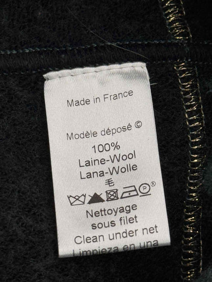 KENZO Green & Black Size XLarge Knee Length Skirt