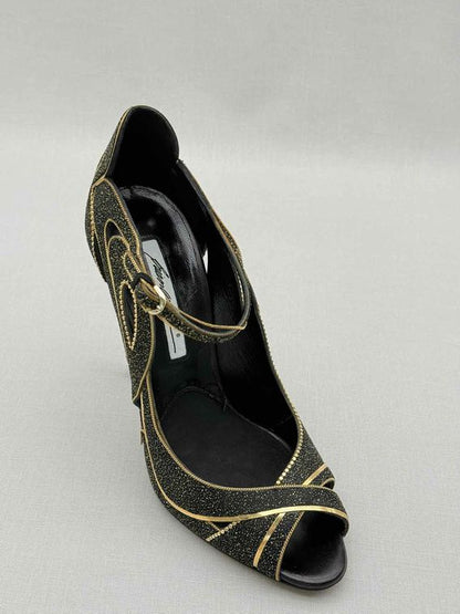 BRIAN ATWOOD Open Toe Black Size EU 40 Pumps