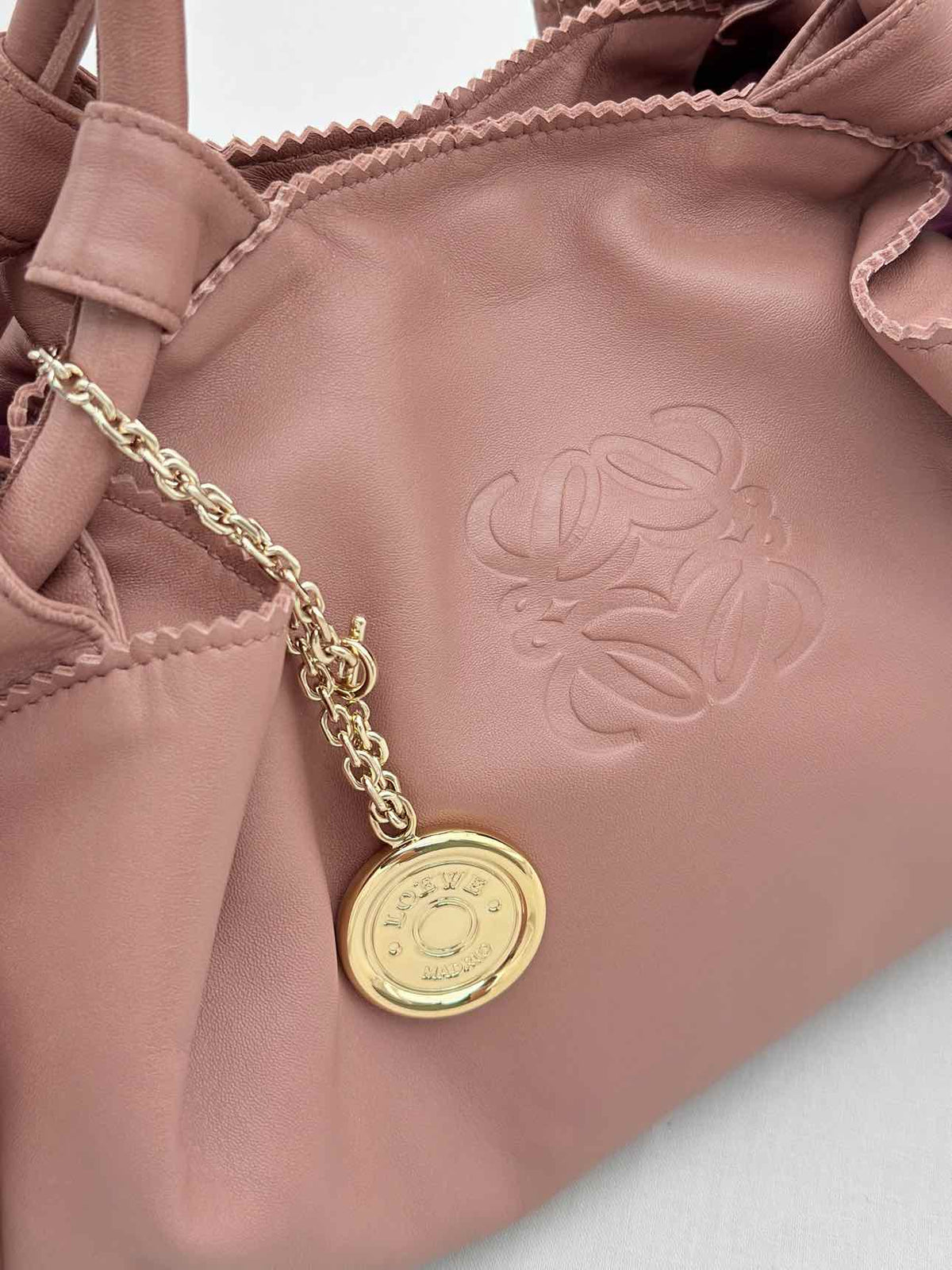 LOEWE Aire Pale Pink Top Handle