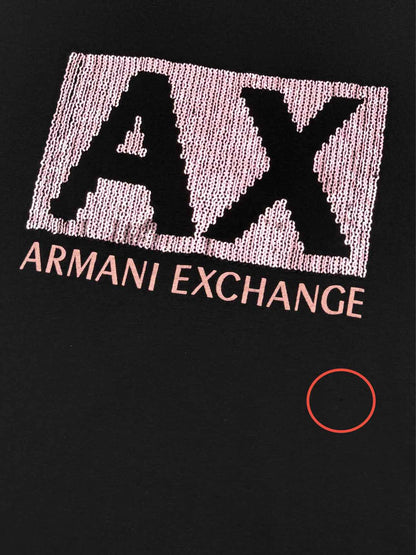 ARMANI EXCHANGE Black Size XSmall T-shirt