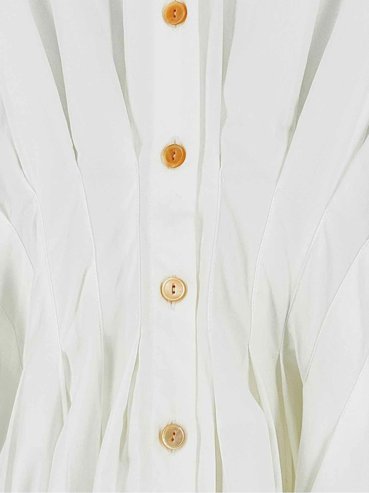 PALMER//HARDING Pleated White Size US 8 Top