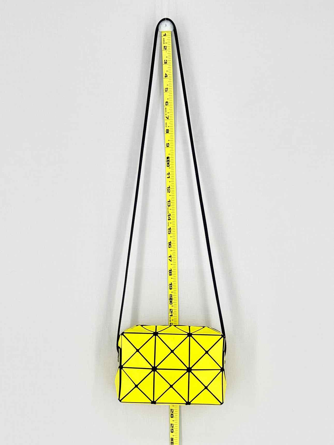 BAO BAO Carton Yellow & Black Geometric Crossbody